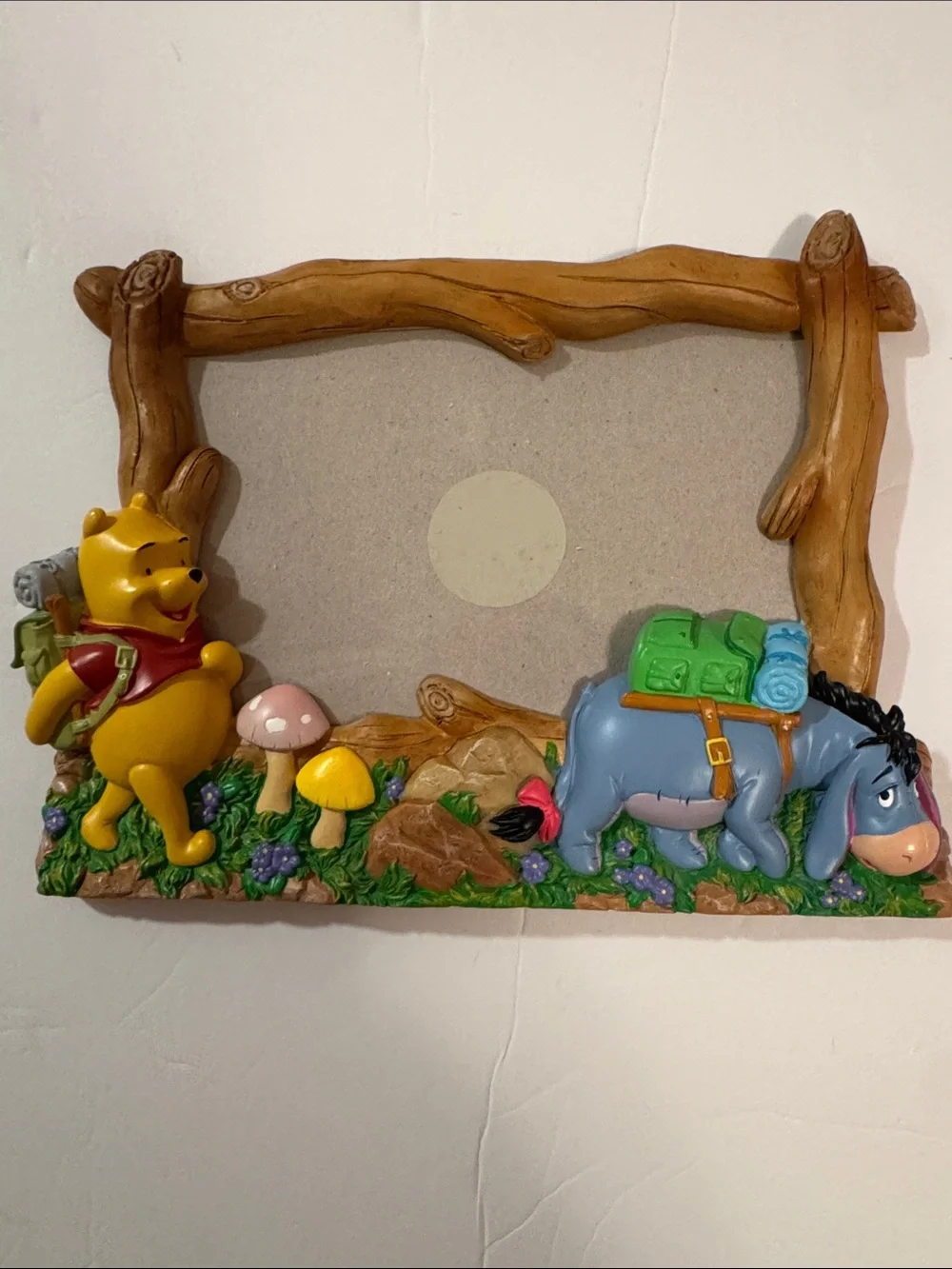 Disney Winnie the Pooh Enesco Picture Frame - Yellow, Red, Green